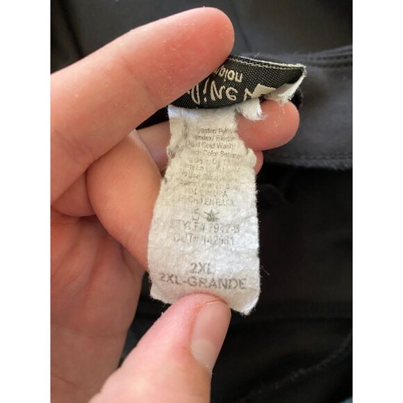 Celine By Champion Womens Black High-Waist Pencil Skirt 2XL Polyester Blend - Picture 5 of 7